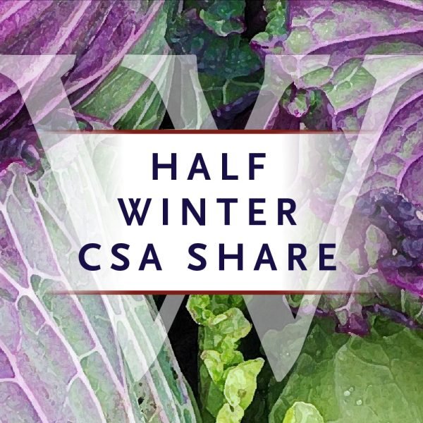 47th Avenue Farm's Half Winter/Spring CSA Share – great for two people