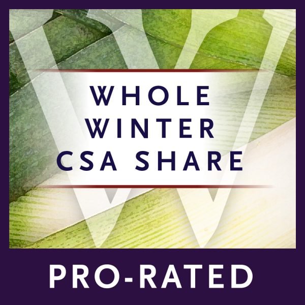 47th Avenue Farm's Pro-rated Whole Winter/Spring CSA Share – great for families